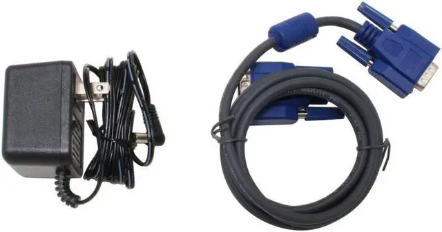 Alt view image 5 of 6 - Aluratek AVS02 2-Port VGA Video Splitter w/cable