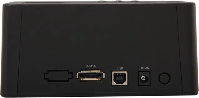 Alt view image 4 of 5 - Aluratek AHDDUB100 2.5" & 3.5" Black SATA USB 2.0 External SATA Hard Drive Duplicator