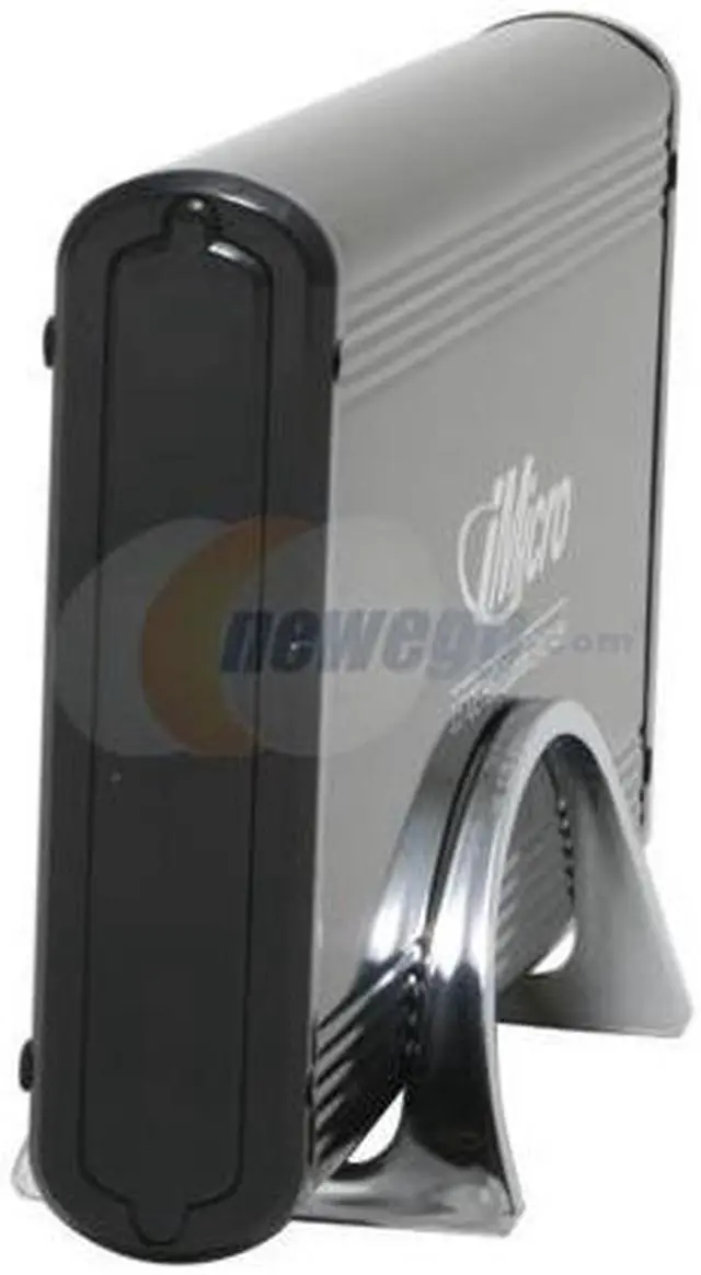 Main image of iMicro IMBS35E-BK Aluminum 3.5" Black IDE USB 2.0 External Enclosure
