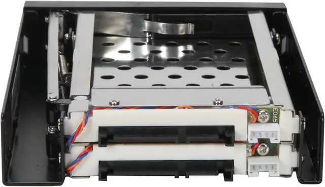 Alt view image 4 of 8 - VIZO ARS-250 Stainless & Plastic 2.5" SATA SATA Dual Drive Rack