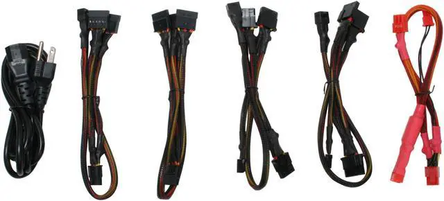 Alt view image 8 of 10 - Bgears b-Tarantula-550W 550 W ATX12V / EPS12V SLI Ready CrossFire Ready Modular Active PFC Power Supply