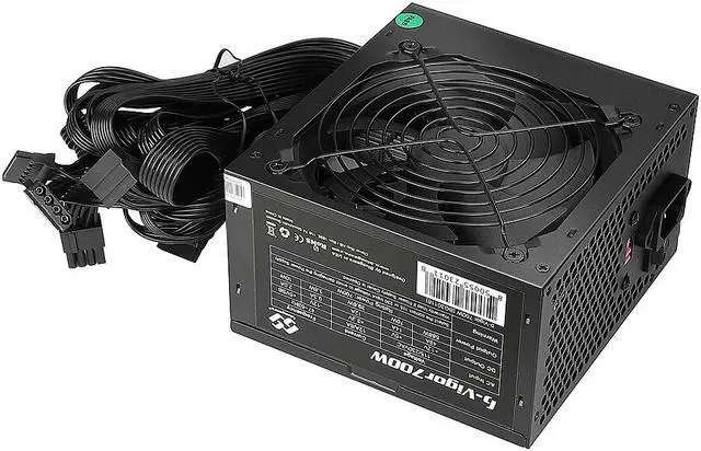 Alt view image 4 of 18 - Bgears b-Vigor700W 700 W ATX Non-Modular Power Supply