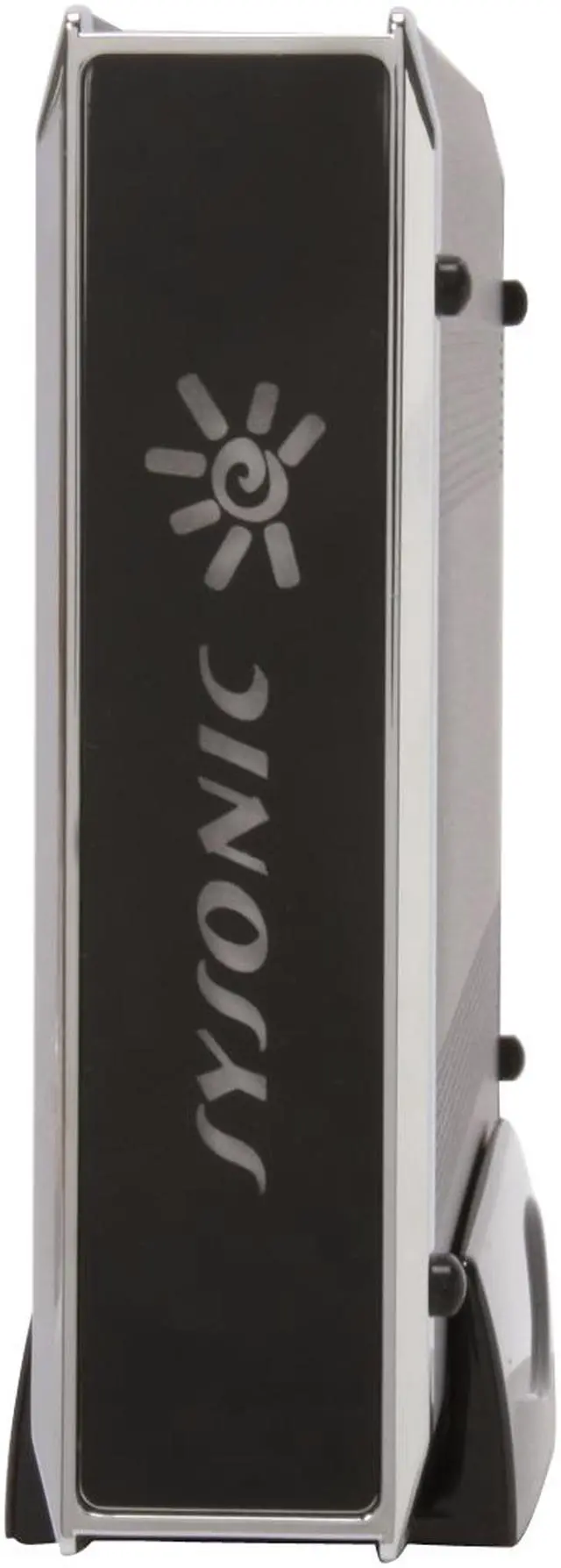 Alt view image 4 of 11 - Sysonic SC-ME743J001 Aluminum 3.5" Black SATA USB 2.0 & eSATA External Enclosure