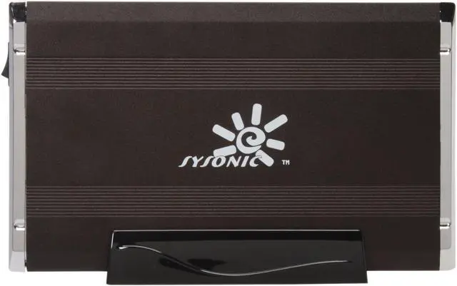 Alt view image 5 of 11 - Sysonic SC-ME743J001 Aluminum 3.5" Black SATA USB 2.0 & eSATA External Enclosure