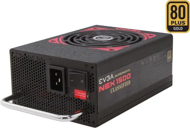 Main image of EVGA SuperNOVA NEX1500 Classified 120-PG-1500-XR 1500 W SLI Ready CrossFire Ready 80 PLUS GOLD Certified Full Modular Power Supply