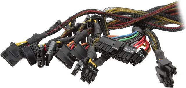 Alt view image 6 of 7 - EVGA 500 B1 100-B1-0500-KR 80+ BRONZE 500W Includes FREE Power On Self Tester Power Supply