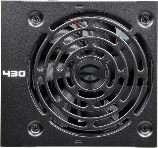 Alt view image 3 of 8 - EVGA 430 W1 100-W1-0430-KR 80+ WHITE 430W Power Supply