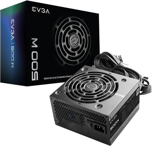 Main image of EVGA 500 W1, 80+ WHITE 500W, 3 Year Warranty, Power Supply 100-W1-0500- KR