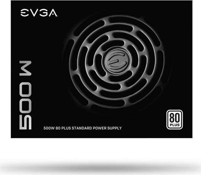 Alt view image 2 of 8 - EVGA 500 W1, 80+ WHITE 500W, 3 Year Warranty, Power Supply 100-W1-0500- KR