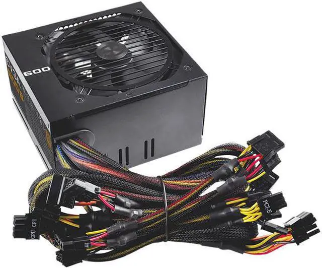 Main image of EVGA 600B 100-B1-0600-KR 600 W ATX12V / EPS12V 80 PLUS BRONZE Certified Power Supply