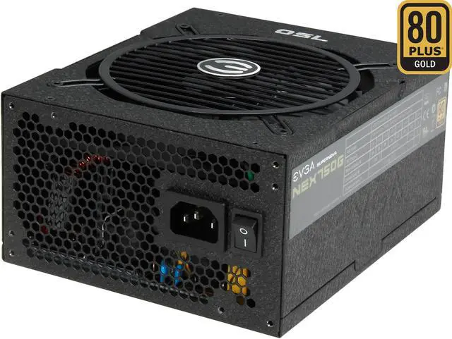 Main image of EVGA SuperNOVA 750 G1 120-G1-0750-XR 80+ GOLD 750W Fully Modular Includes FREE Power On Self Tester Power Supply