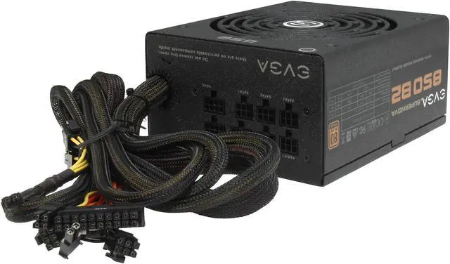 Alt view image 5 of 7 - EVGA SuperNOVA 850 B2 110-B2-0850-V1 80+ BRONZE 850W Semi Modular Includes FREE Power On Self Tester Power Supply