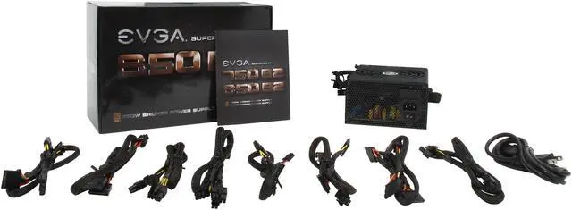 Alt view image 8 of 7 - EVGA SuperNOVA 850 B2 110-B2-0850-V1 80+ BRONZE 850W Semi Modular Includes FREE Power On Self Tester Power Supply