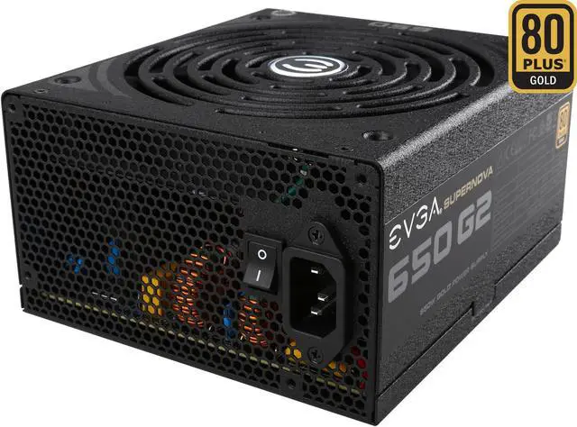 Main image of EVGA SuperNOVA 650 G2 220-G2-0650-Y1 80+ GOLD 650W Fully Modular EVGA ECO Mode Includes FREE Power On Self Tester Power Supply