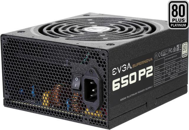 EVGA 220-P2-0650-X1 650W SUPERNOVA P2 PSU PLATINUM PERFORMANCE