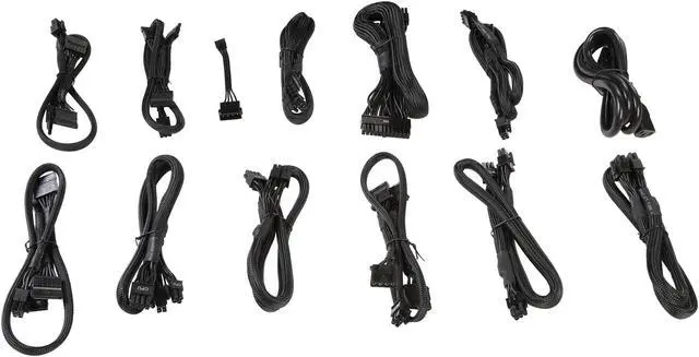 Alt view image 6 of 7 - EVGA SuperNOVA 850 P2 220-P2-0850-X1 80+ PLATINUM 850W Fully Modular EVGA ECO Mode Includes FREE Power On Self Tester Power Supply