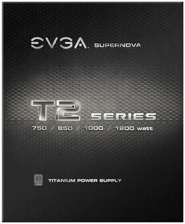 Alt view image 8 of 10 - EVGA SuperNOVA 850 T2 220-T2-0850-X1 80+ TITANIUM 850W Fully Modular EVGA ECO Mode Includes FREE Power On Self Tester Power Supply