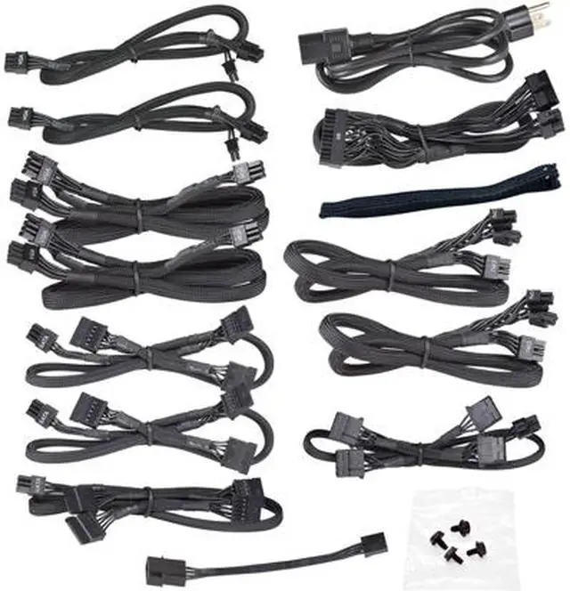 Alt view image 7 of 10 - EVGA SuperNOVA 850 T2 220-T2-0850-X1 80+ TITANIUM 850W Fully Modular EVGA ECO Mode Includes FREE Power On Self Tester Power Supply