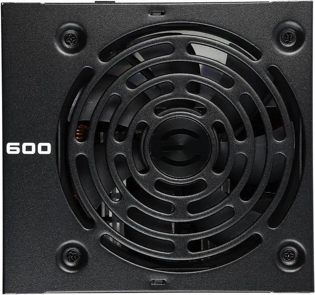 Alt view image 3 of 7 - EVGA - 80 PLUS 600W ATX 12V/EPS 12V Power Supply - Black (CERTIFIED REFURBISHED)