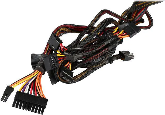 Alt view image 5 of 7 - EVGA - 80 PLUS 600W ATX 12V/EPS 12V Power Supply - Black (CERTIFIED REFURBISHED)