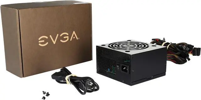 Alt view image 7 of 7 - EVGA - 80 PLUS 600W ATX 12V/EPS 12V Power Supply - Black (CERTIFIED REFURBISHED)