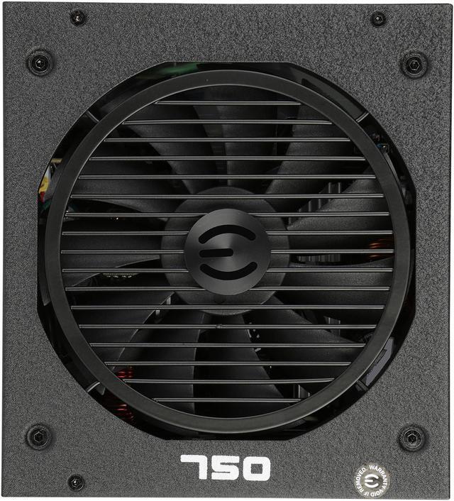 Alt view image 4 of 7 - EVGA 750 BQ 110-BQ-0750-V1 80+ BRONZE 750W Semi Modular Includes FREE Power On Self Tester Power Supply