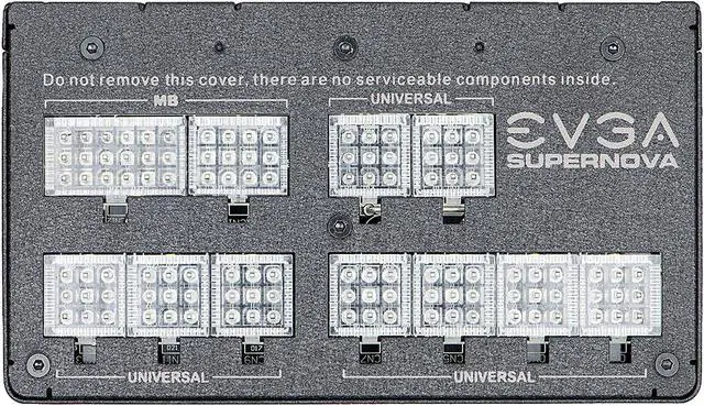 Alt view image 2 of 8 - EVGA SuperNOVA 850 G2L, 220-GL-0850-X1, 80+ GOLD, 850W Fully Modular, EVGA ECO Mode, Includes FREE Power On Self Tester, White LED, Power Supply