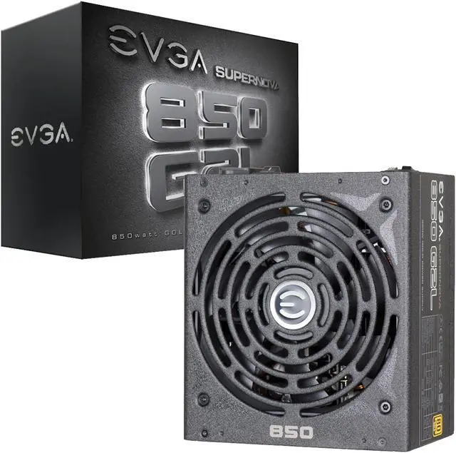 Alt view image 5 of 8 - EVGA SuperNOVA 850 G2L, 220-GL-0850-X1, 80+ GOLD, 850W Fully Modular, EVGA ECO Mode, Includes FREE Power On Self Tester, White LED, Power Supply