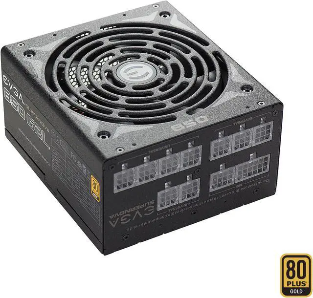Main image of EVGA SuperNOVA 850 G2L, 220-GL-0850-X1, 80+ GOLD, 850W Fully Modular, EVGA ECO Mode, Includes FREE Power On Self Tester, White LED, Power Supply