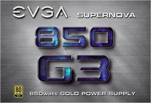 Alt view image 8 of 8 - EVGA SuperNOVA 850 G3, 220-G3-0850-X1, 80+ GOLD, 850W Fully Modular, EVGA ECO Mode with New HDB Fan, Includes FREE Power On Self Tester, Compact 150mm Size, Power Supply