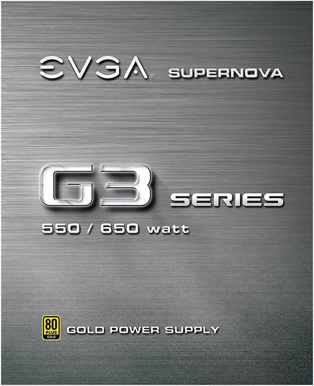 Alt view image 6 of 8 - EVGA SuperNOVA 550 G3, 220-G3-0550-Y1, 80+ GOLD, 550W Fully Modular, EVGA ECO Mode with New HDB Fan, Includes FREE Power On Self Tester, Compact 150mm Size, Power Supply