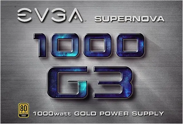 Alt view image 8 of 8 - EVGA SuperNOVA 1000 G3, 220-G3-1000-X1, 80+ GOLD, 1000W Fully Modular, EVGA ECO Mode with New HDB Fan, Includes FREE Power On Self Tester, Compact 150mm Size, Power Supply