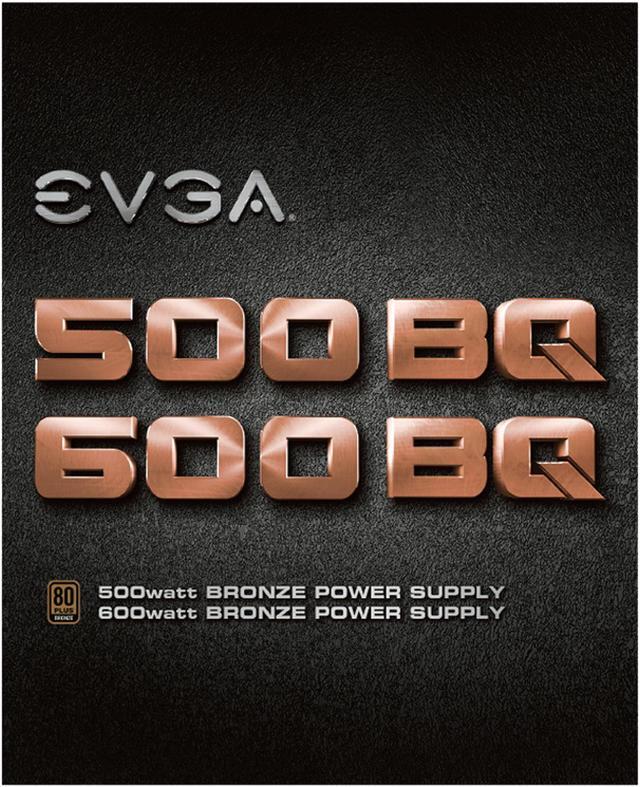 Alt view image 6 of 16 - EVGA 600 BQ 110-BQ-0600-K1 BQ 80 Plus Bronze Semi Modular 600W Power Supply