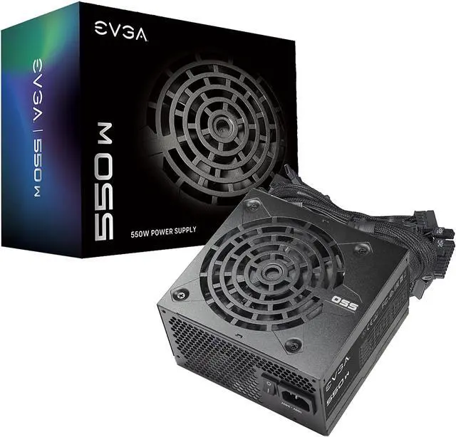 Alt view image 8 of 8 - EVGA 550 N1 100-N1-0550-L1 550 W ATX12V / EPS12V Power Supply