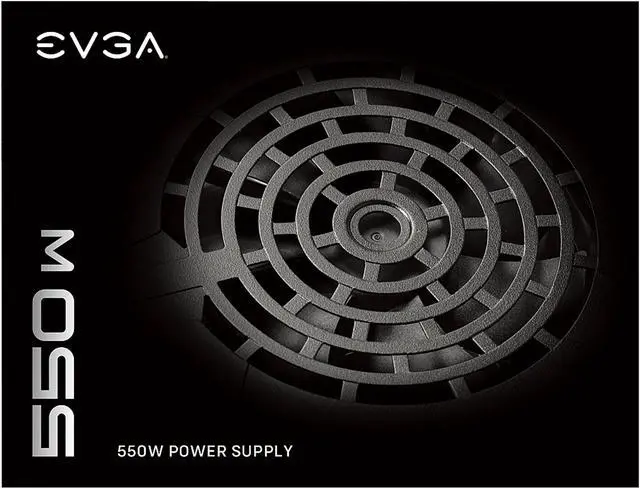 Alt view image 7 of 8 - EVGA 550 N1 100-N1-0550-L1 550 W ATX12V / EPS12V Power Supply