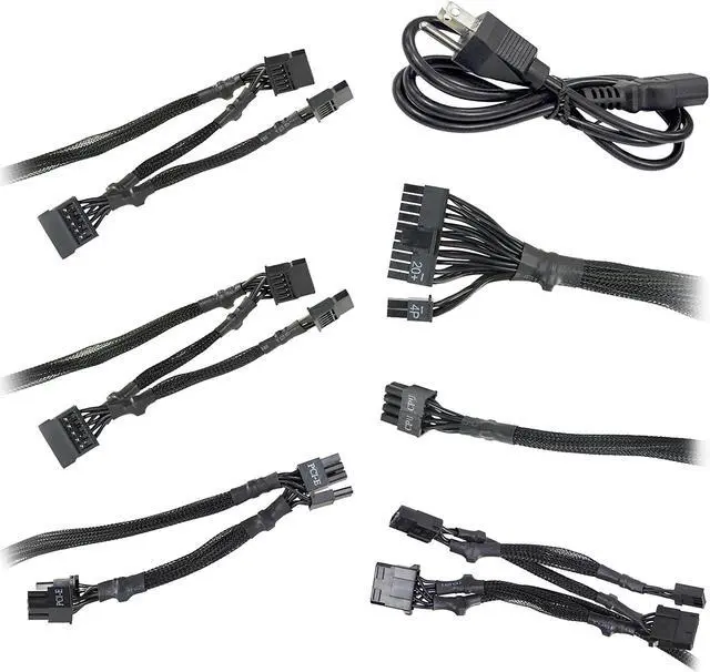 Alt view image 5 of 8 - EVGA 650 N1 100-N1-0650-L1 650 W ATX12V / EPS12V Power Supply