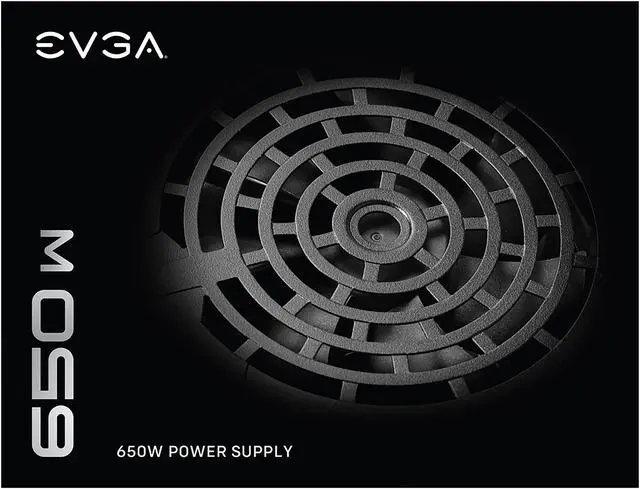 Alt view image 7 of 8 - EVGA 650 N1 100-N1-0650-L1 650 W ATX12V / EPS12V Power Supply
