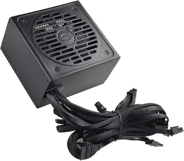 Main image of EVGA 500 BV 100-BV-0500-K1 500W ATX12V / EPS12V 80 PLUS BRONZE Certified Active PFC Power Supply