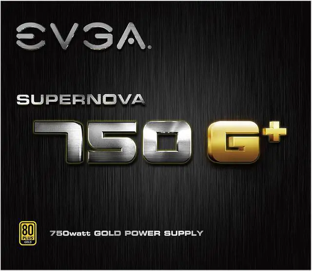 Alt view image 8 of 9 - EVGA SuperNOVA 750 G+, 80 Plus Gold 750W, Fully Modular, FDB Fan, 10 Year Warranty, Includes Power ON Self Tester, Power Supply 120-GP-0750-X1