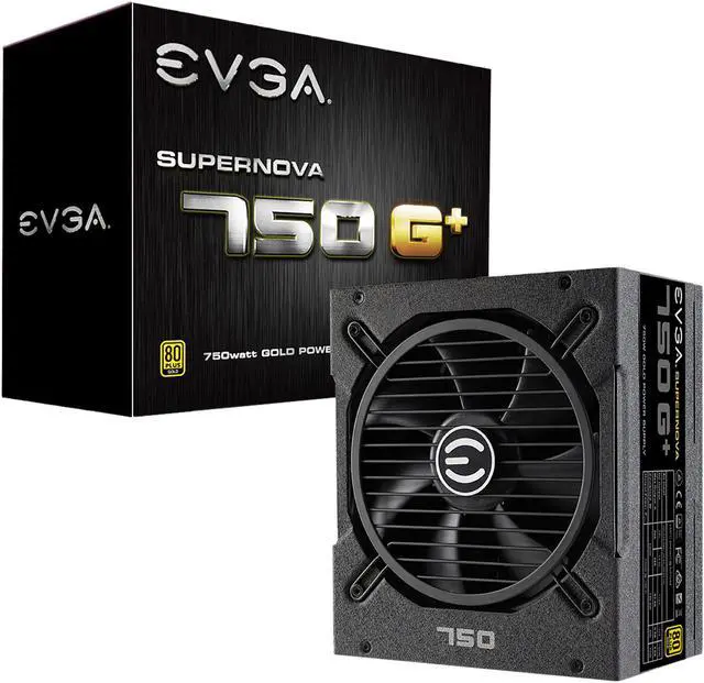 Alt view image 7 of 9 - EVGA SuperNOVA 750 G+, 80 Plus Gold 750W, Fully Modular, FDB Fan, 10 Year Warranty, Includes Power ON Self Tester, Power Supply 120-GP-0750-X1
