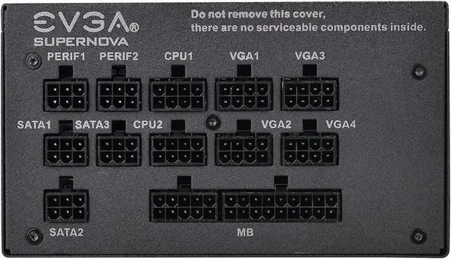 Alt view image 2 of 9 - EVGA SuperNOVA 850 G+, 80 Plus Gold 850W, Fully Modular, FDB Fan, 10 Year Warranty, Includes Power ON Self Tester, Power Supply 120-GP-0850-X1