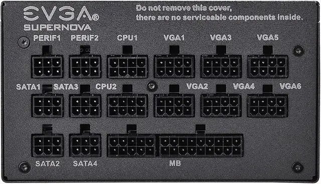 Alt view image 2 of 8 - EVGA SuperNOVA 1000 G+, 80 Plus Gold 1000W, Fully Modular, FDB Fan, 10 Year Warranty, Includes Power ON Self Tester, Power Supply 120-GP-1000-X1