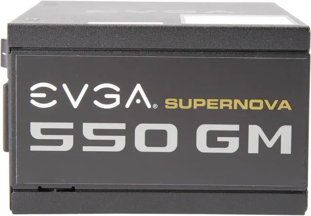 Alt view image 5 of 11 - EVGA SuperNOVA 550 GM, 80 Plus Gold 550W, Fully Modular, ECO Mode with DBB Fan, Includes Power ON Self Tester, SFX Form Factor, Power Supply, 123-GM-0550-Y1