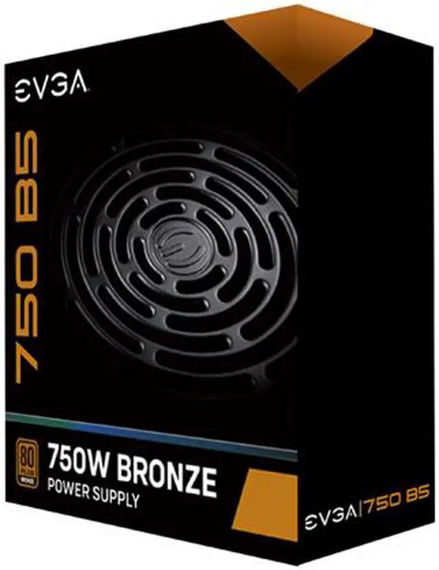 Alt view image 8 of 15 - EVGA 750 B5, 80 Plus BRONZE 750W, Fully Modular, EVGA ECO Mode, 5 Year Warranty, Compact 150mm Size, Power Supply - 220-B5-0750-V1