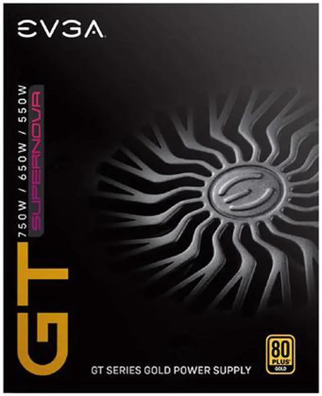 Alt view image 9 of 9 - EVGA SuperNOVA 750 GT, 80 Plus Gold 750W, Fully Modular, Auto Eco Mode with FDB Fan, 100% Japanese Capacitors, 7 Year Warranty, Includes Power ON Self Tester, Compact 150mm Size, 220-GT-0750-Y1