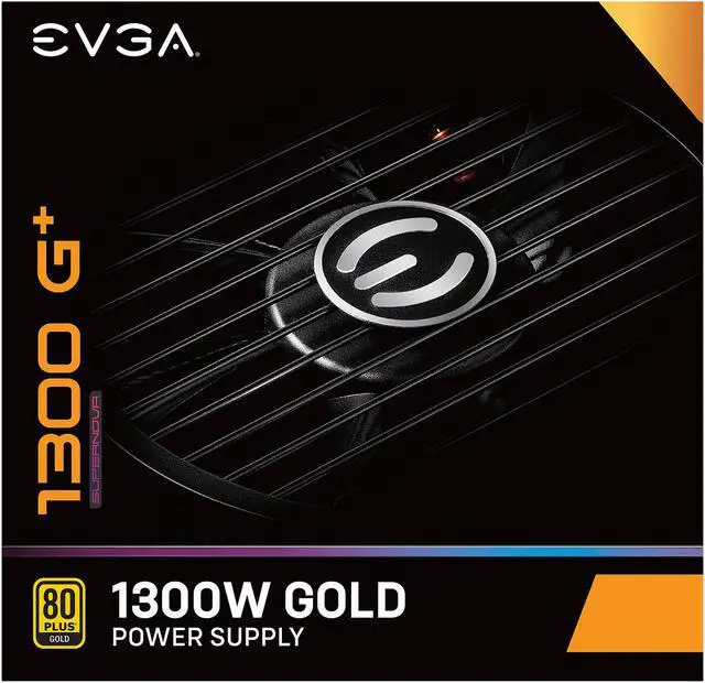 Alt view image 10 of 10 - EVGA SuperNOVA 1300 G+, 80+ GOLD 1300W, Fully Modular, 10 Year Warranty, Includes FREE Power On Self Tester, Power Supply - 220-GP-1300-X1