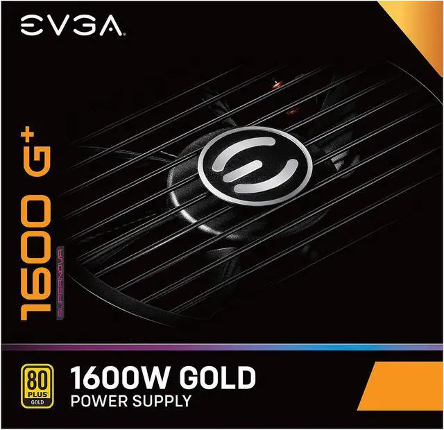 Alt view image 9 of 9 - EVGA SuperNOVA 1600 G+, 80+ GOLD 1600W, Fully Modular, 10 Year Warranty, Includes FREE Power On Self Tester, Power Supply - 220-GP-1600-X1