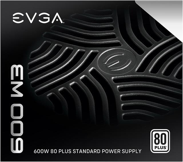 Alt view image 9 of 9 - EVGA 600 W3, 80+ White 600W, Compact 140mm Size, Non-Modular Active PFC Power Supply, 3 Year Warranty, 100-W3-0600-K1