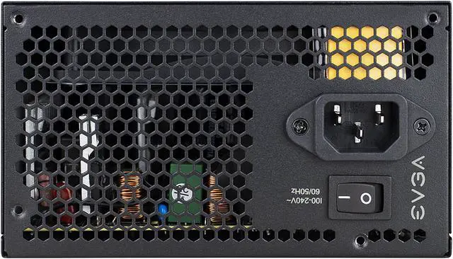 Alt view image 3 of 9 - EVGA 500 W3, 80+ 500W, Compact 140mm Size, Non-Modular Active PFC Power Supply, 3 Year Warranty, 100-W3-0500-K1