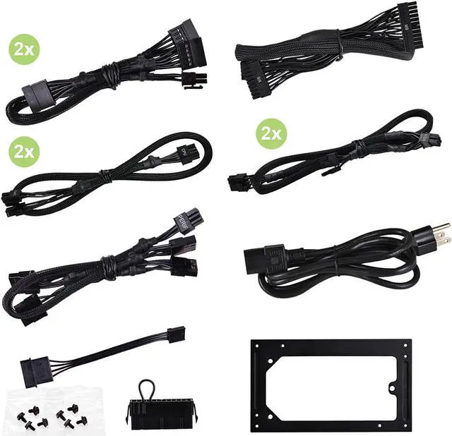 Alt view image 7 of 9 - EVGA SuperNOVA 850 GM 123-GM-0850-X1 850W Fully Modular, ECO Mode with FDB Fan, Includes Power ON Self Tester, SFX Form Factor Power Supply